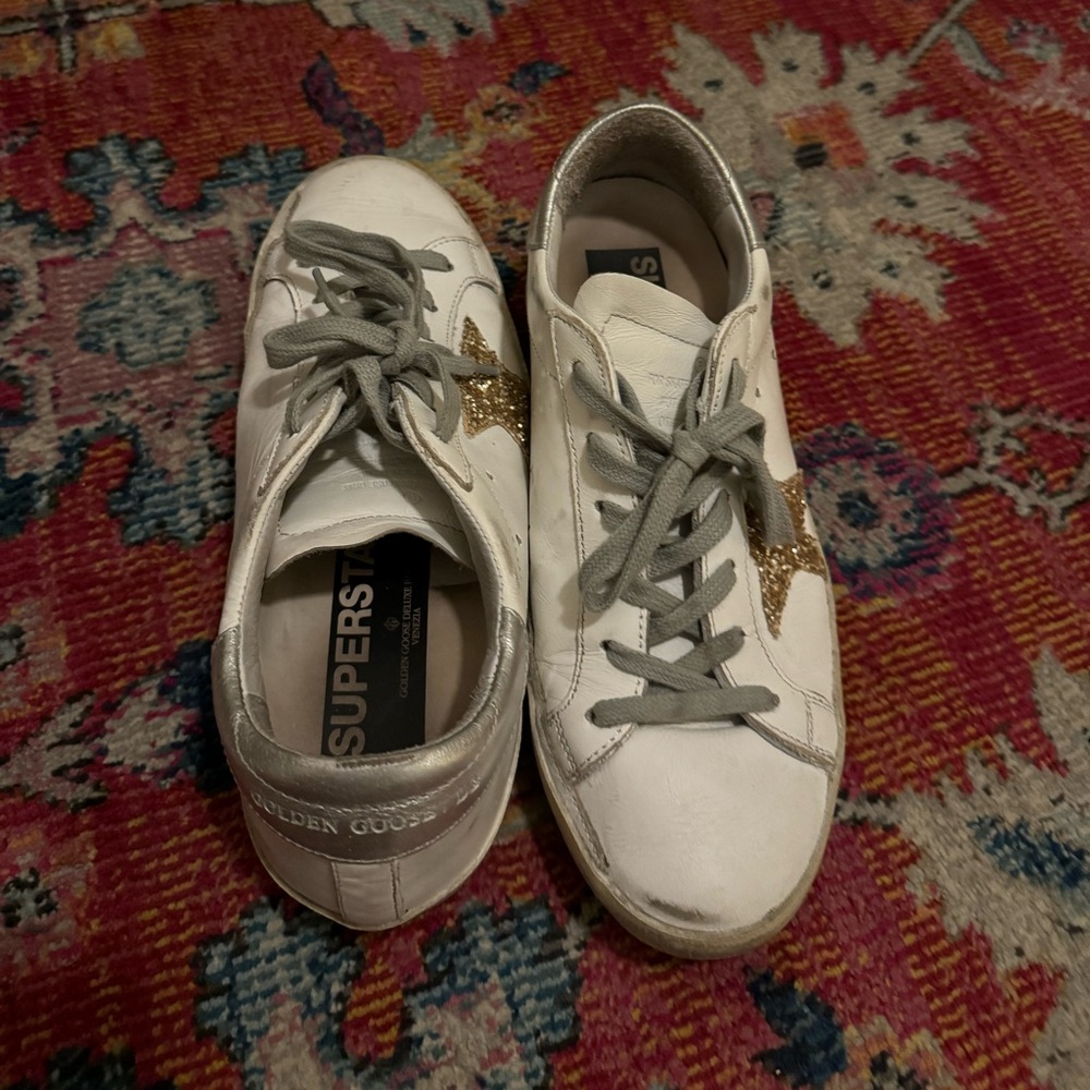 Golden goose gold star sneakers size 37